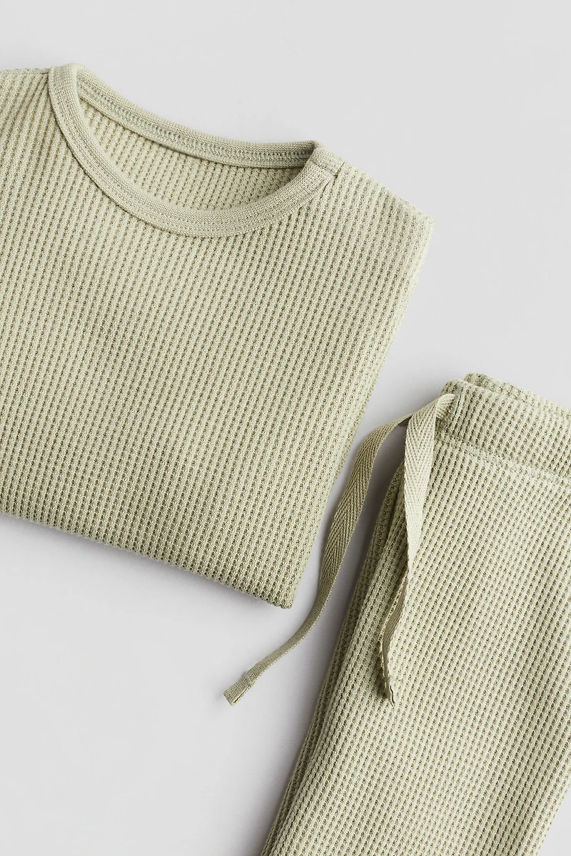 Waffled Cotton Set