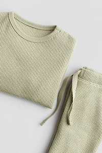 Waffled Cotton Set