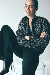 Veste à motif en polar