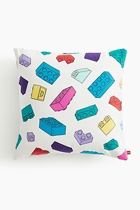 Housse de coussin à motif