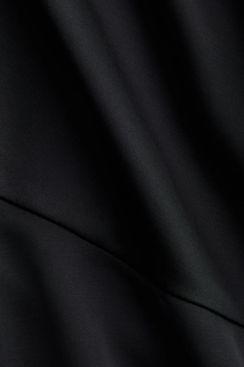 Cowl-Neck Dress
