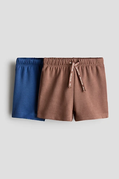 Lot de 2 shorts en molleton