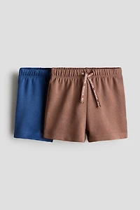 Lot de 2 shorts en molleton