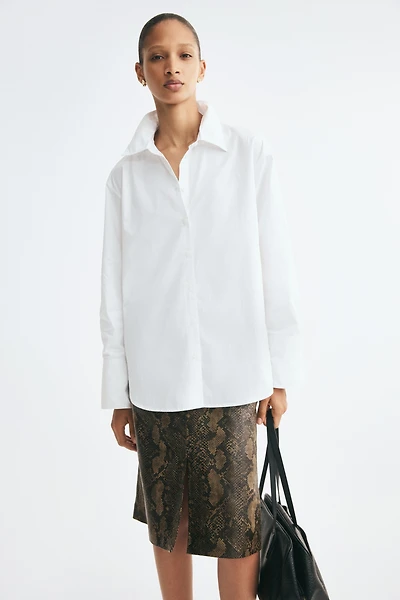 Cotton Poplin Shirt