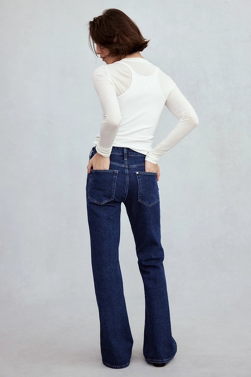 Flared High Jeans