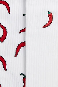 Lot de 2 paires chaussettes avec motif