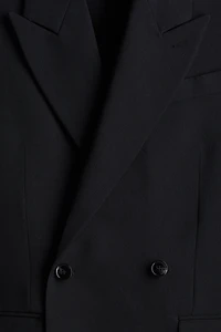 Relaxed-Fit Double-Breasted Blazer