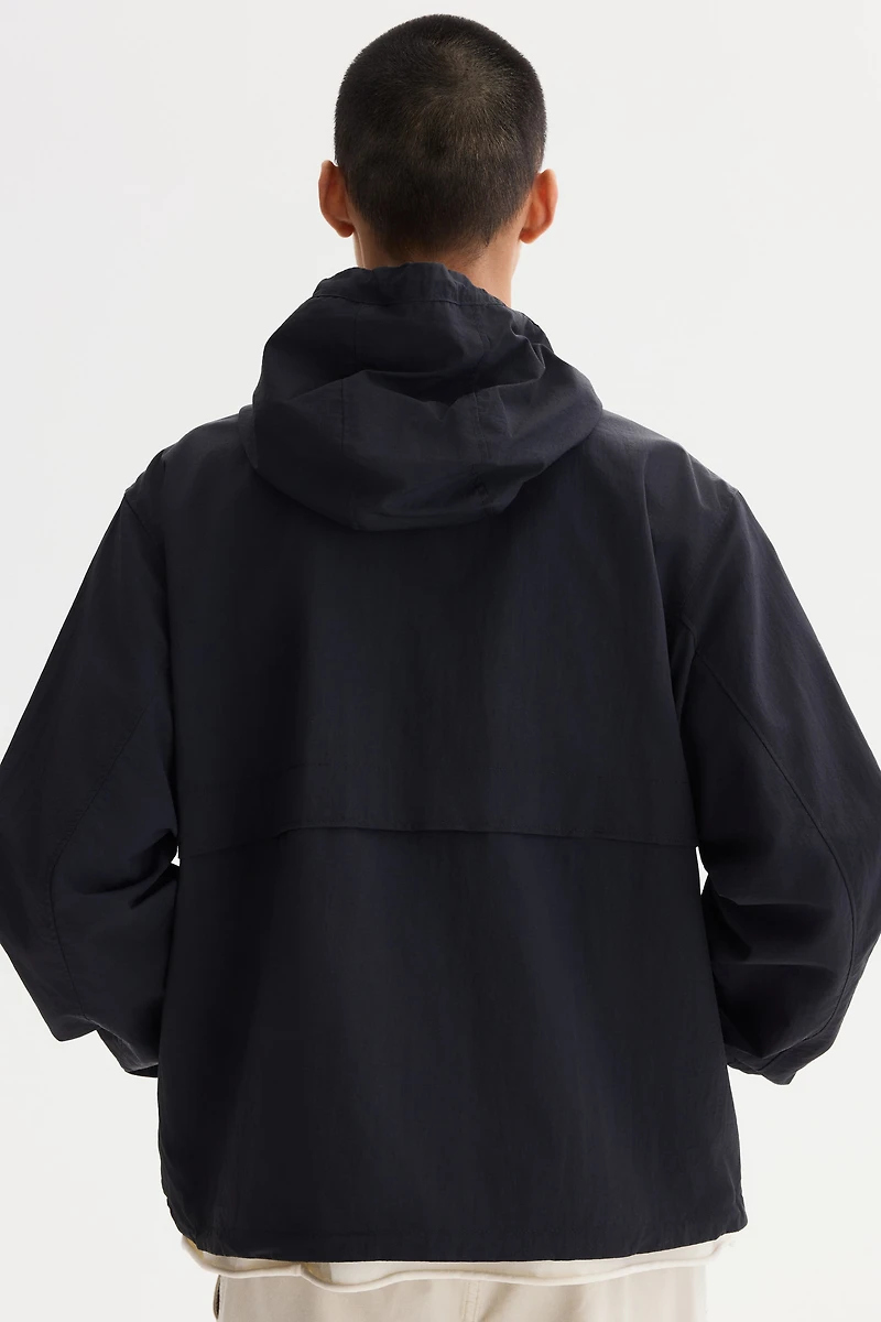 Water-Repellent Nylon Windbreaker
