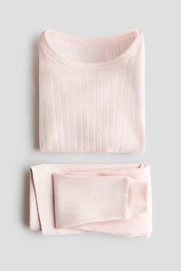 Cotton Pointelle Pajamas