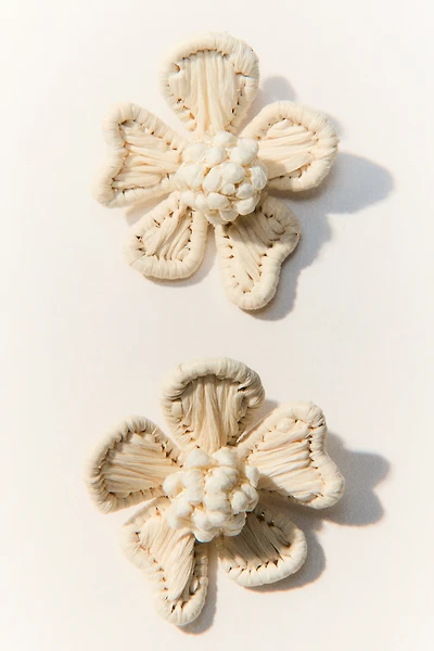 Flower-Shaped Earrings