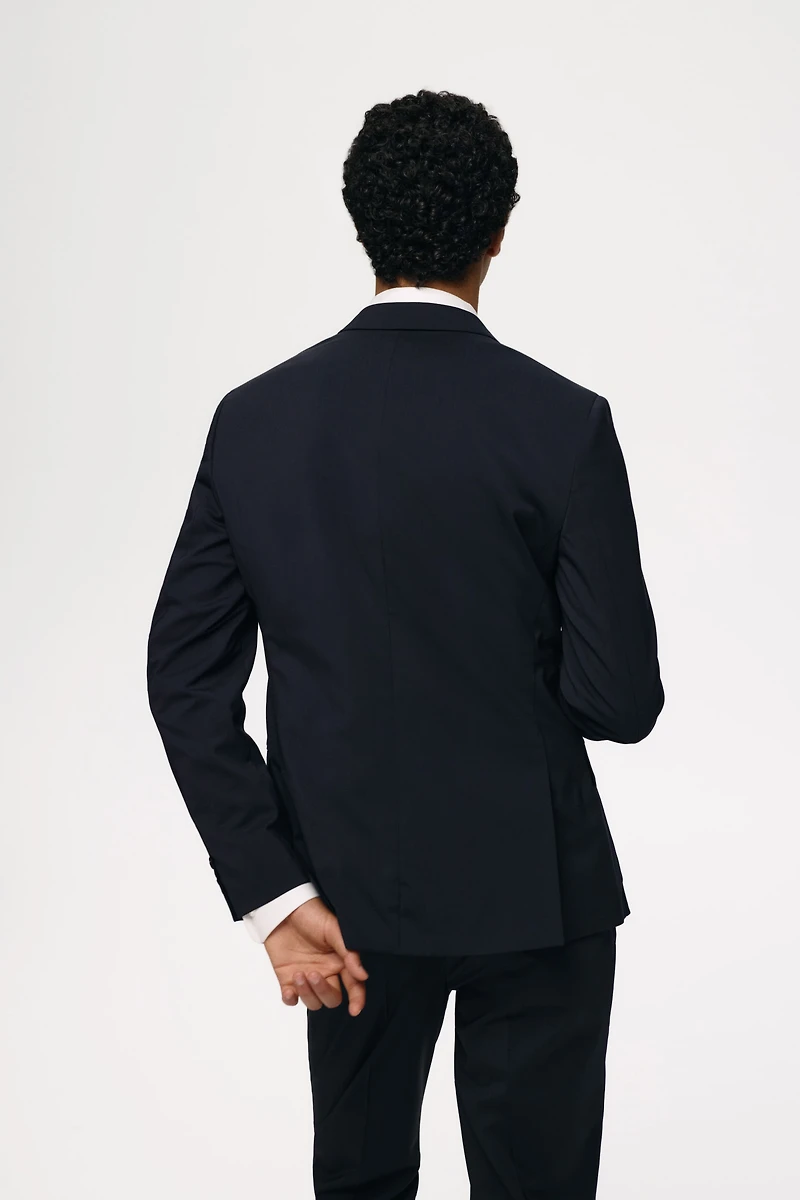 Slim Fit Wool-Blend Jacket