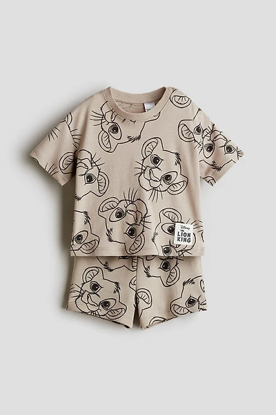 Ensemble imprimé 2 pièces