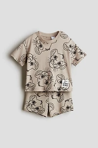 Ensemble imprimé 2 pièces