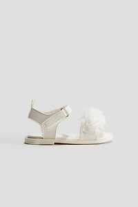 Appliquéd Sandals
