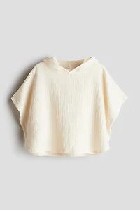 Cotton Muslin Poncho Towel