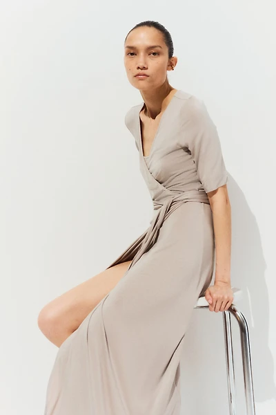 Robe d'allaitement MAMA croisée