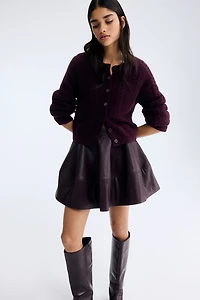 Gilet en tricot torsadé