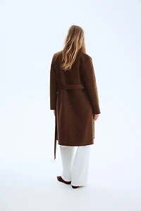 Handmade Wool-Blend Coat