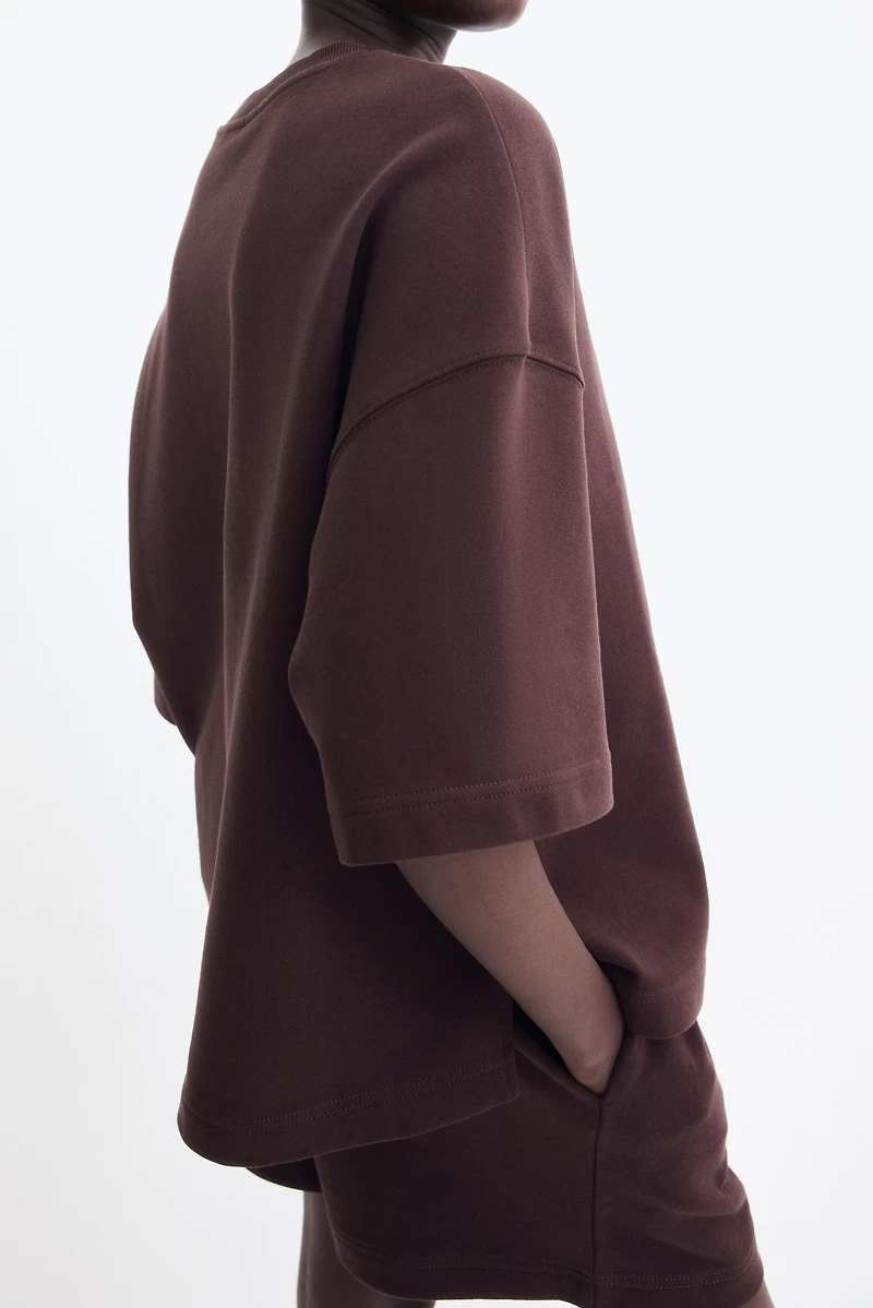 Short-Sleeved Sweatshirt