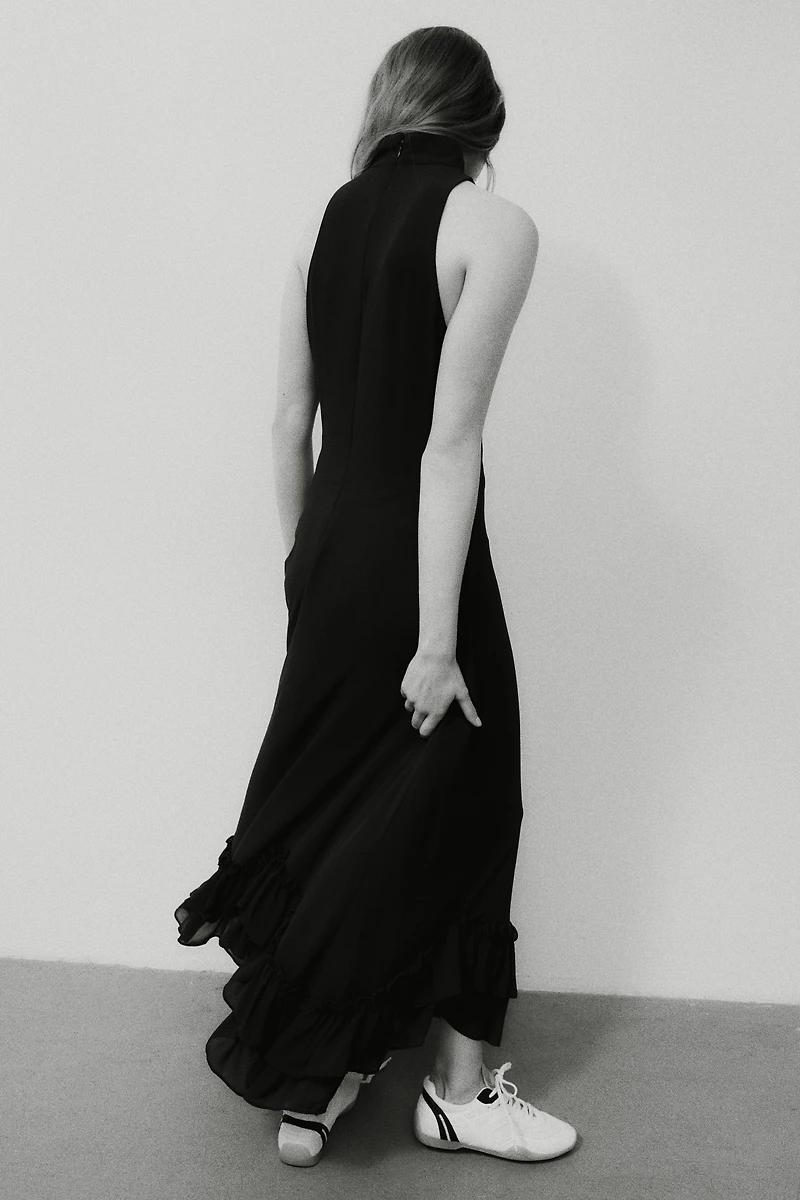 Ruffled Maxi Dress