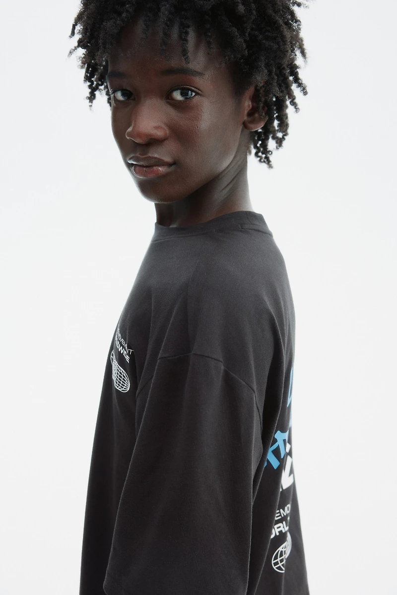 Printed Sports Top with DryMove™