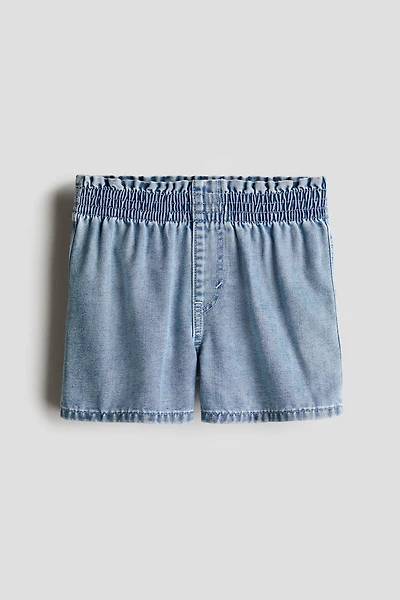 Loose Fit Denim Shorts