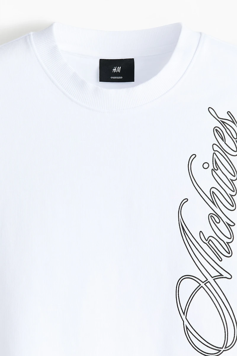 T-shirt imprimé ample