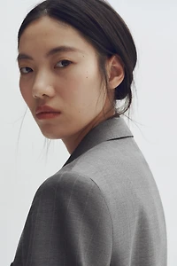 Double-Breasted Wool Blazer