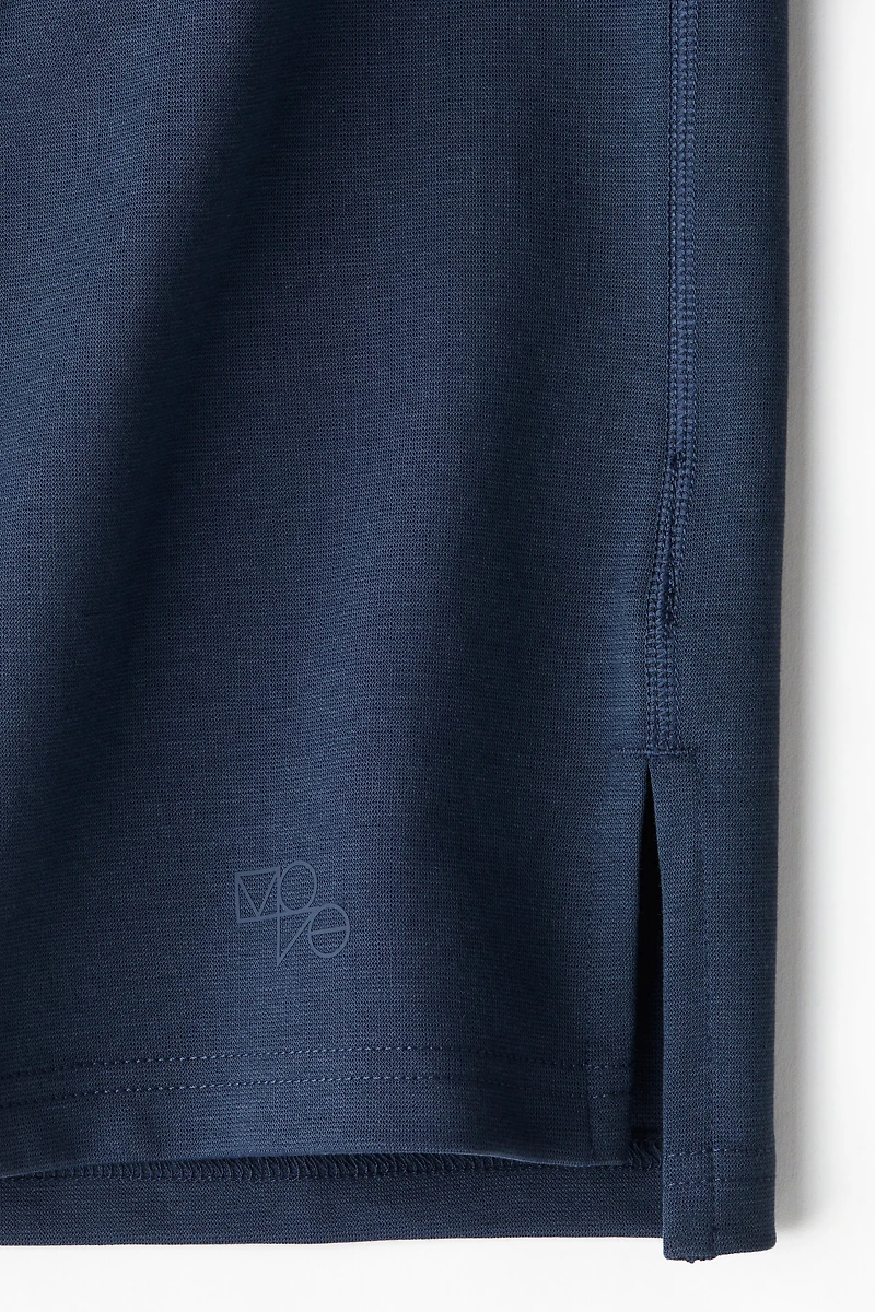 Regular-Fit Sleeveless Sports Hoodie with DryMove™