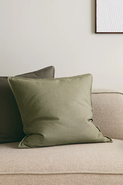 Linen-blend Cushion Cover