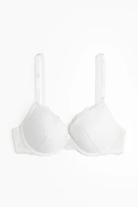 Soutien-gorge pigeonnant en dentelle