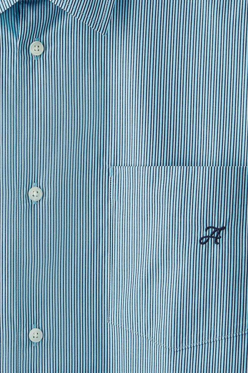 Chemise à rayures en coton