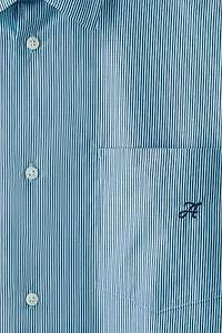 Chemise à rayures en coton