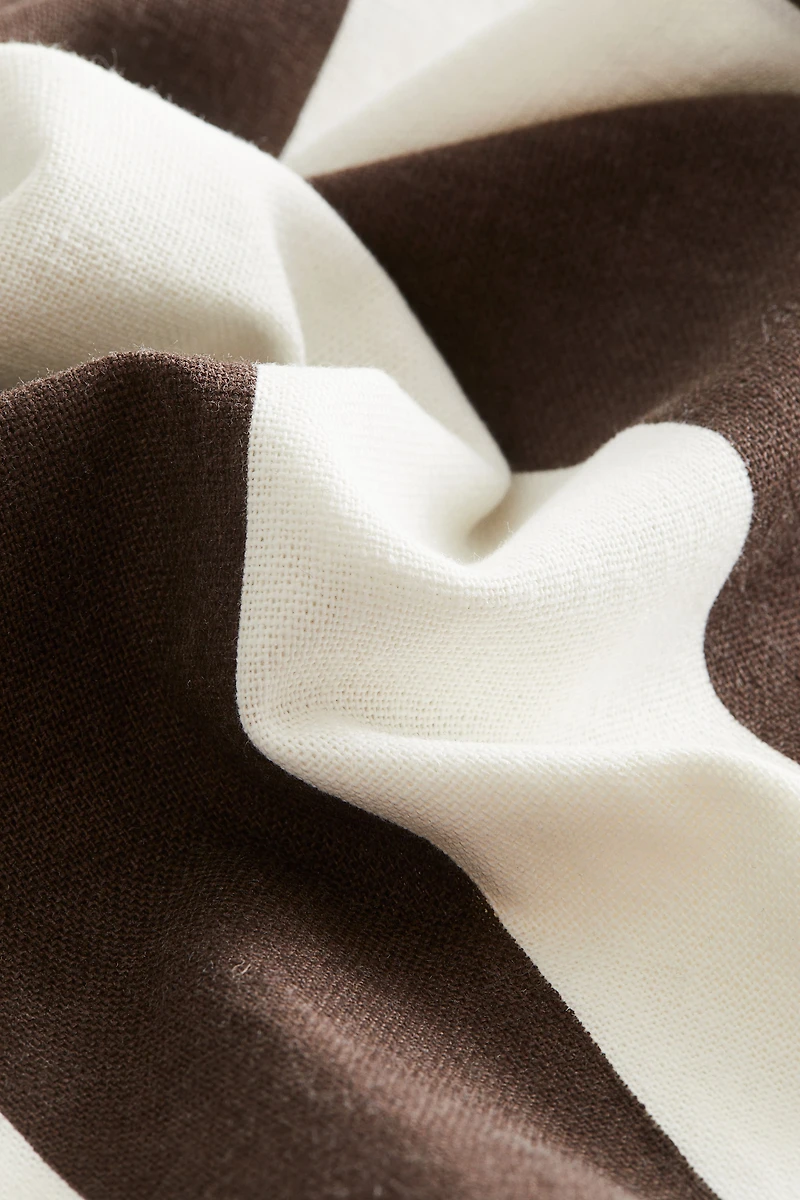 Linen-Blend Cushion Cover