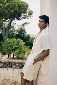 Relaxed-Fit Cotton Shorts