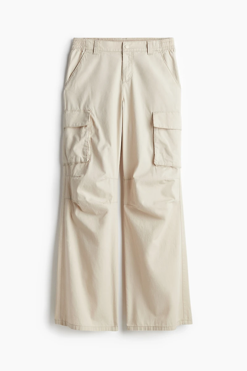 Pantalon cargo en toile