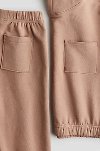 Ensemble 2 pièces en molleton de coton