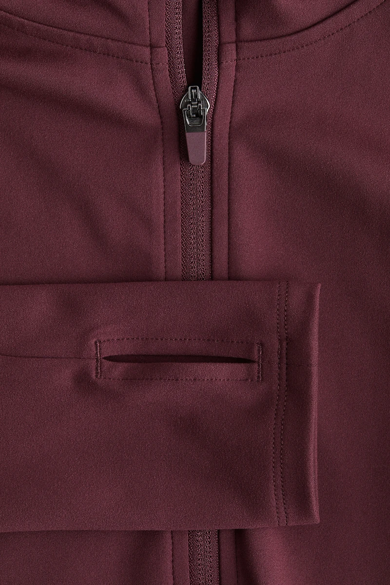 Hooded Activewear Jacket with SoftMove™