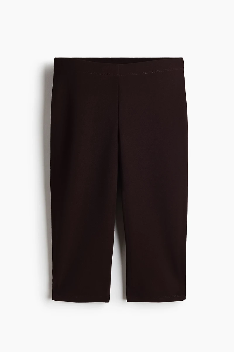 Pantalon Capri en jersey point de Rome