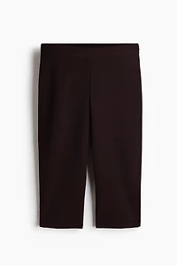 Pantalon Capri en jersey point de Rome