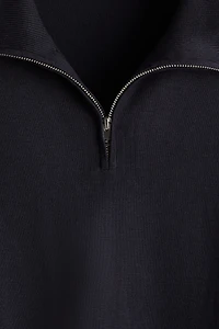 Regular-Fit Half-Zip Sweater