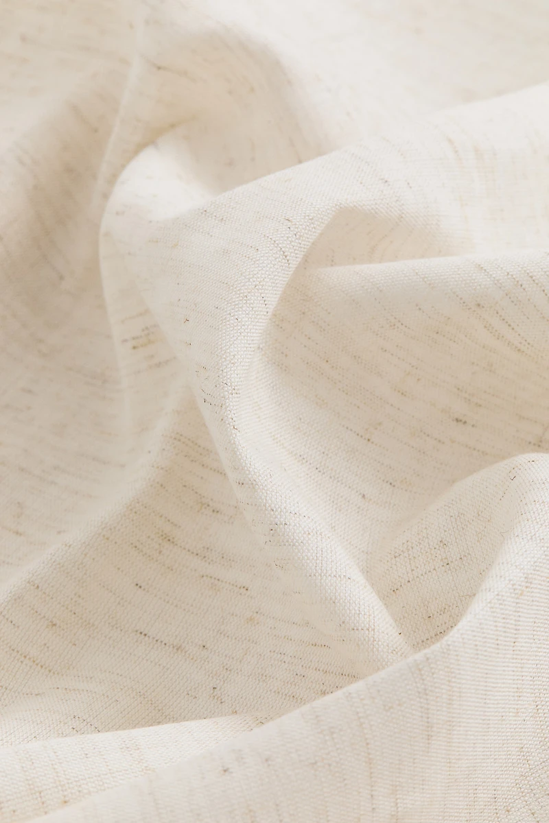 Lot de 1 rideau large en lyocell mélangé