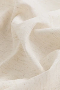 Lot de 1 rideau large en lyocell mélangé