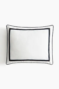 Taie d'oreiller en satin de coton