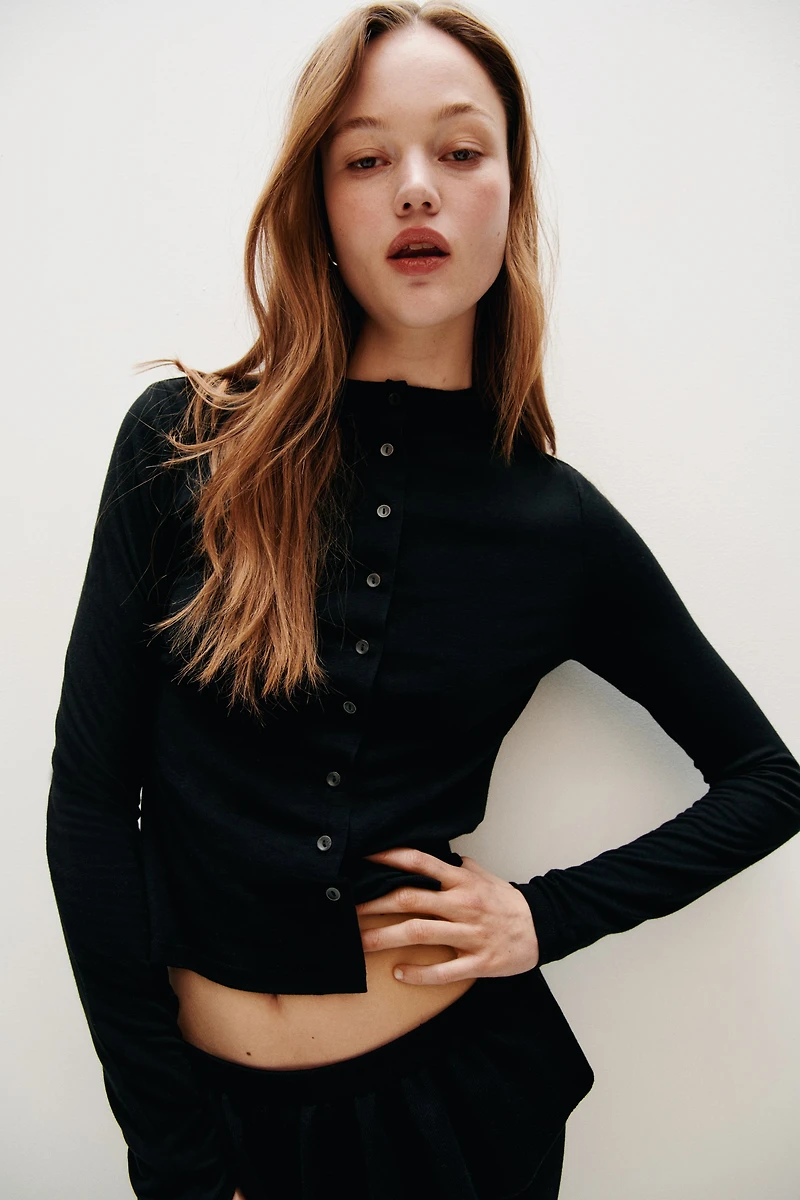 Jersey Cardigan