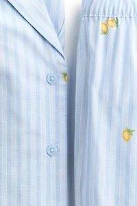 Pajama Shirt and Shorts