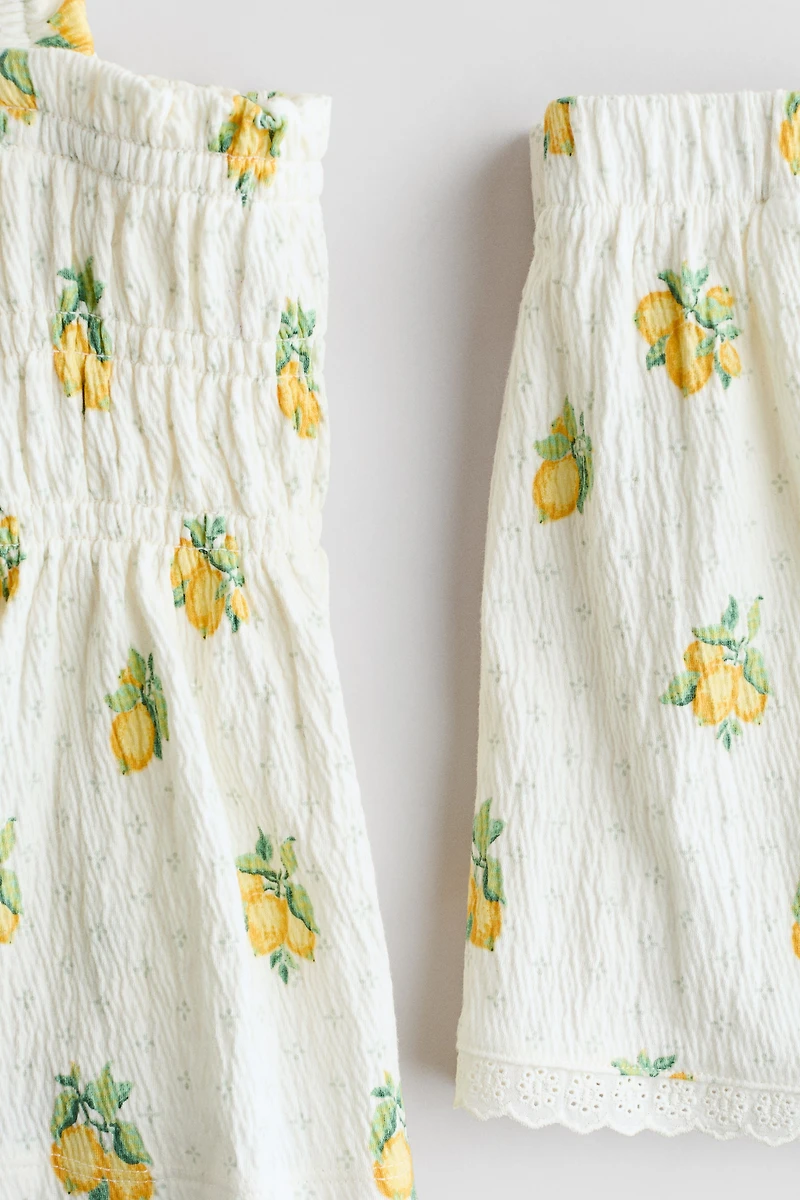 2-Piece Printed Cotton Set