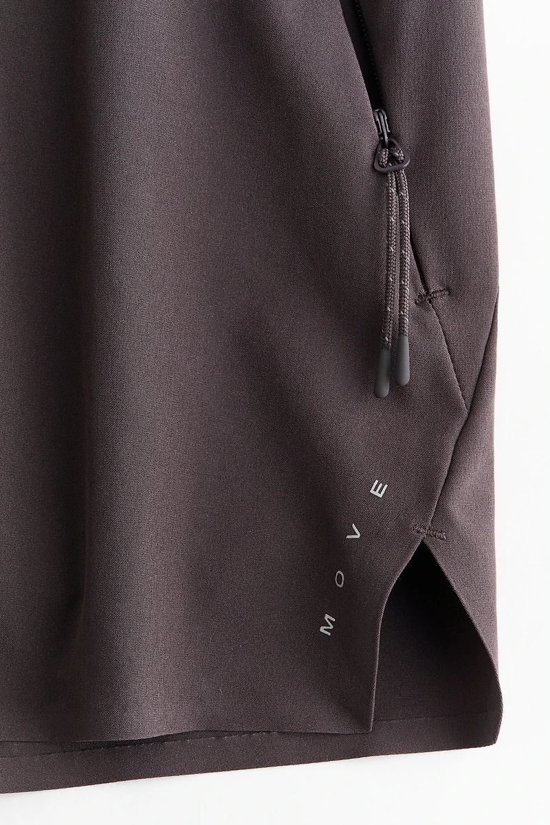 Regular-Fit Track Shorts with Pockets