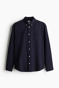 Chemise texturée classique