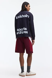 Loose-Fit Track Shorts